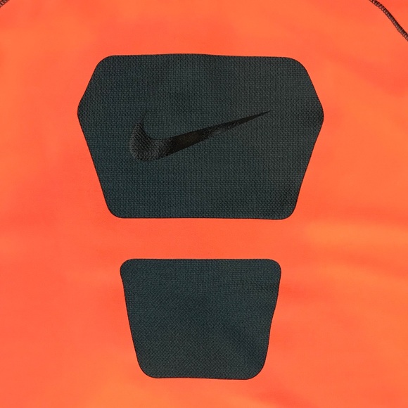 Nike Golf Mens Vintage 2000s Nike FIT-Dry Performance Orange Polo Shirt Sz M NEW - Picture 6 of 11